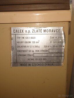 Retro mraznička - funkčná CALEX 120 - 6