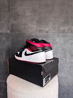 🔥Air Jordan 1 mid “ Gym Red “ - 6