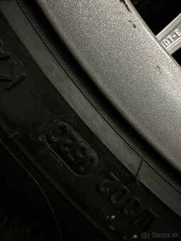 5x112 R18 7,5J ET52,5 originál MB GLE + 235/60 R18 Pirelli - 6