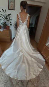 Ivory svadobné šaty Monica Loretti - 6