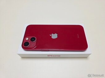 APPLE IPHONE 13 128GB RED,BATERKA 100% - 6