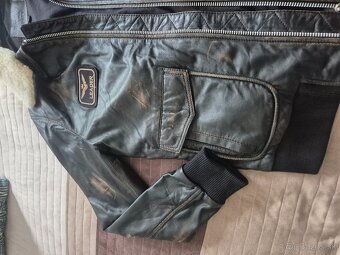 Krásna kožená bunda - 6