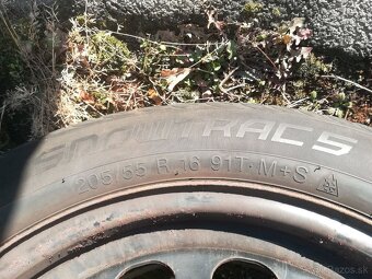 Zimne pneu na diskoch 205/55 R16 Sada 4ks - 6