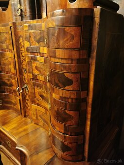 Predám originál barokový sekretár - 6