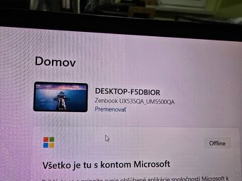 ASUS Zenbook PRO 15 Oled so 16gb ram Ryzen 7 procesorom a 51 - 6