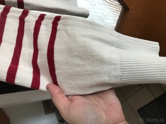 TOMMY HILFIGER originál caramel pánsky svetrik XL - 6