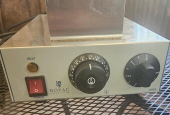 Bublinkový vaflovač – 1415 W RCWM-1400-B - 6