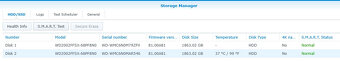 NAS Synology 212 2TB - 6