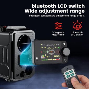 Nezavisle kurenie teplovzdusne 12V 220V - 6