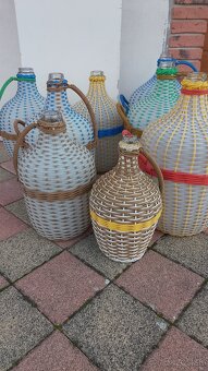 Demižony opletené - 6