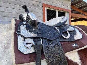 Westernové allaround sedlo - 6