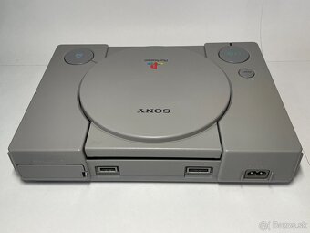 PlayStation 1 FAT SPCH-7502 + 3 ovládače + memory card - 6