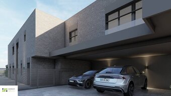 Stavebné pozemky s projektom moderného dvojdomu len 10 minút - 6