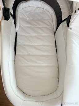CYBEX Vana hlboká Priam 4.0 Lux Carry Cot Off White Platinum - 6