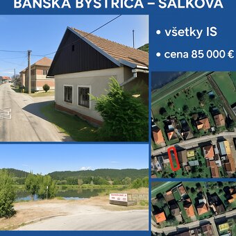 Na predaj stavebný pozemok s pôvodným domom–BB, časť Šalková - 6