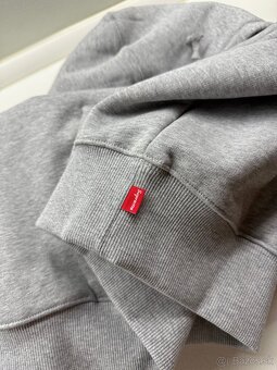 Supreme x Burberry Box Logo Hoodie Grey - 6