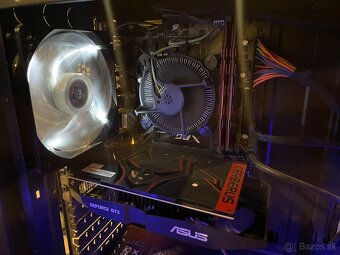 Starší herný/ Kancelársky pracovný PC/ 1050 Ti 4GB/ i3-8100 - 6