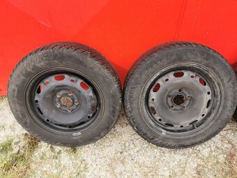 5x100 r14 185 60 14 zimné komplet kolesá - 6