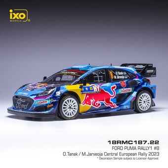 Modely Ford Puma Rally1 1:18 IXO - 6