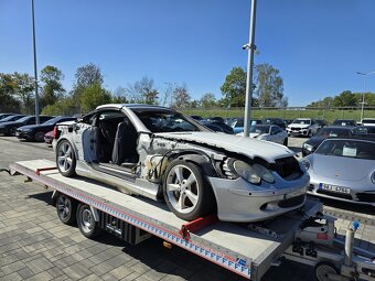 Mercedes-Benz SL 600, V12, částečně rozkraden - 6