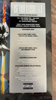 Guns N Roses - Use Your Illusion I & II 12 x Lps + Blu-Ray - 6