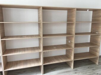 Predám knižnice, policové regále , obchodné regále NOVE 200x - 6