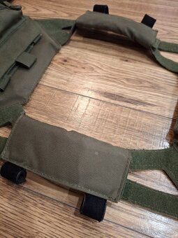 Vesta / Nosič plátov 8Fields zelená, plne vybavená - 6