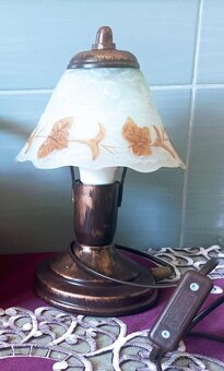 Retro sklenené lampy Kamenický Šenov - 6