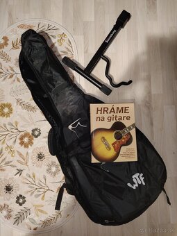 Akusticko-elektrická gitara s vybavením + DARČEK - 6