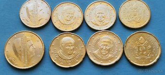 Obehové euromince 2euro v UNC - 6