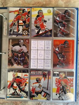 Hokejové kartičky - John Vanbiesbrouck 1 - 6