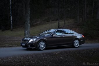 Auto na svadbu, svadobné auto Mercedes S-class W222 - 6