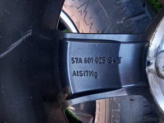 Hliníkové disky Elektróny Kolesá Škoda Zimná sada 5x112 R16 - 6