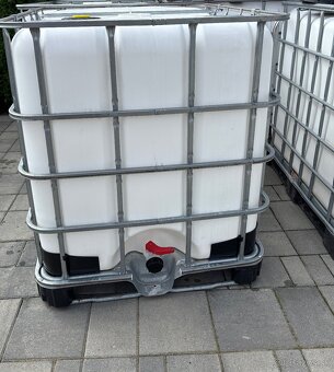 IBC NADOBA NADRZ 1000l Kontajner,plastovà nadrz - 6
