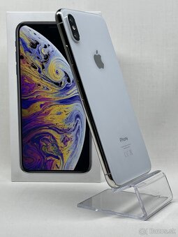 Apple iPhone XS Max 64 GB Silver, ZÁRUKA 12 MESIACOV - 6