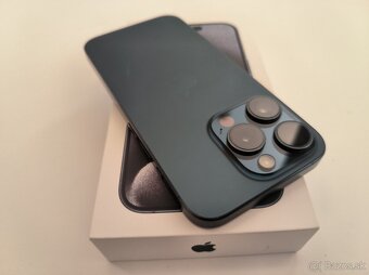 apple iphone 15 PRO 128gb Blue / Batéria 86% - 6