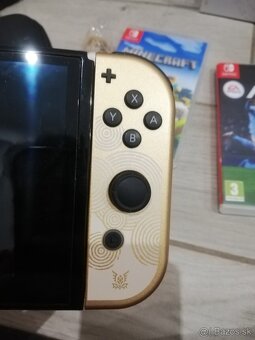 Nintendo Switch OLED, edícia ZELDA, príslušenstvo,hry,zaruka - 6