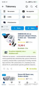 Tlakomer OMRON M3 - 6