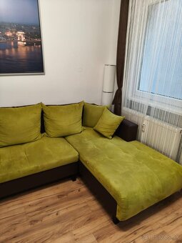 Predám L-rohovú sedačku - 6