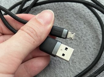 Blitzwolf nabíjačka 24W + Beseus microUSB kábel 2m - 6