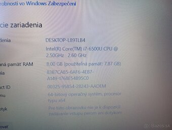 predám Acer Aspire V3-575G - Intel core i7 - 8gb ram - 6