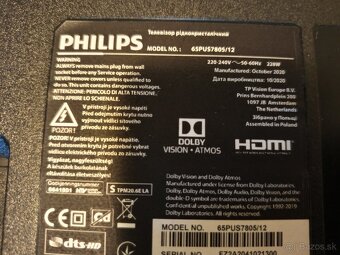PHILIPS 65PUS7805/12 Ambilight(165)CM 4K SMART, Wi-fi, NETFL - 6