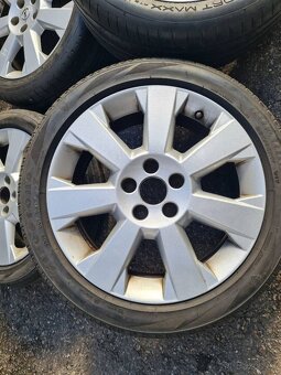 zimní Alu kola disky orig Opel saab 5x110 7jx17 et - 6