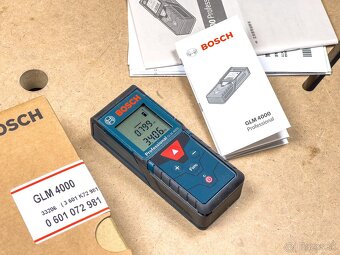 Bosch GLM 4000 laserový merač vzdialenosti 40 m - 6