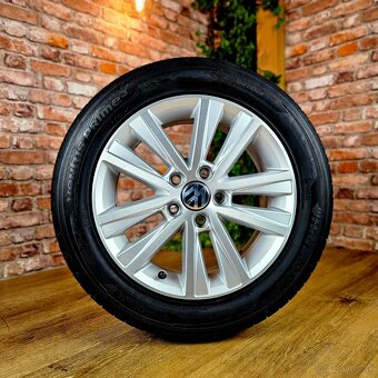 Alu R16 5x112 orig. VW Golf, Bora, Jetta...+ letné 205/55R16 - 6