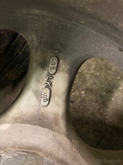 Predám letné kolesa 5x100 195/65r15 - 6