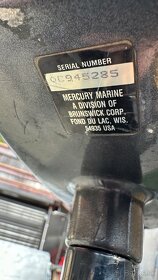 Predam zavesny lodny elektromotor Mercuri 3.3HP  vo výbornom - 6