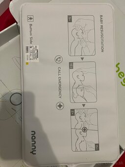 Nanny BM-03 Monitor dychu s dvomi podložkami - 6