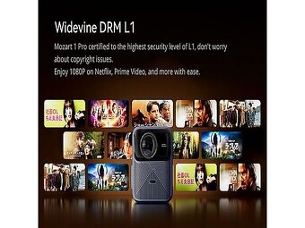 Wanbo Mozart 1 Pro – Android TV 11.0, Netflix, 1080P, Google - 6