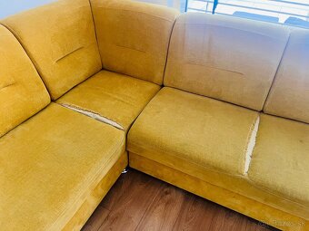 Žltý gauč - pohovka - 6